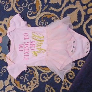Princess onesie, 3 months